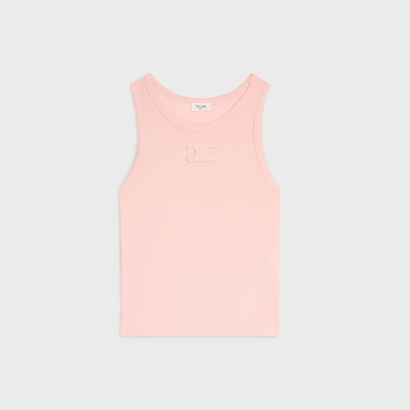triumphe tanktop aus gerippter baumwolle