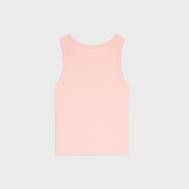 triumphe tanktop aus gerippter baumwolle