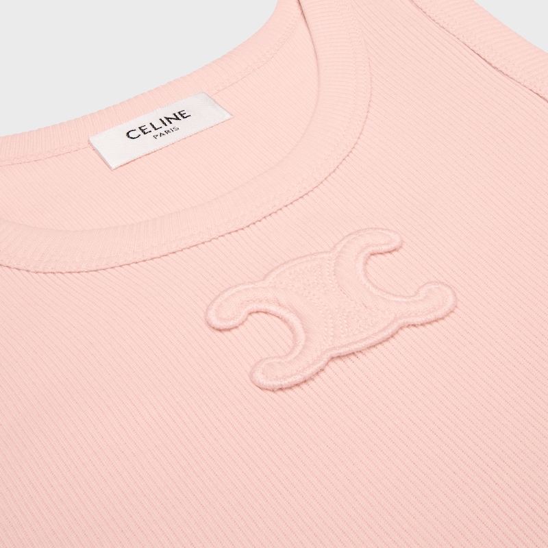 triumphe tanktop aus gerippter baumwolle
