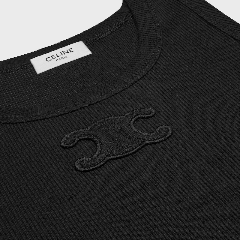 triumphe tanktop aus gerippter baumwolle