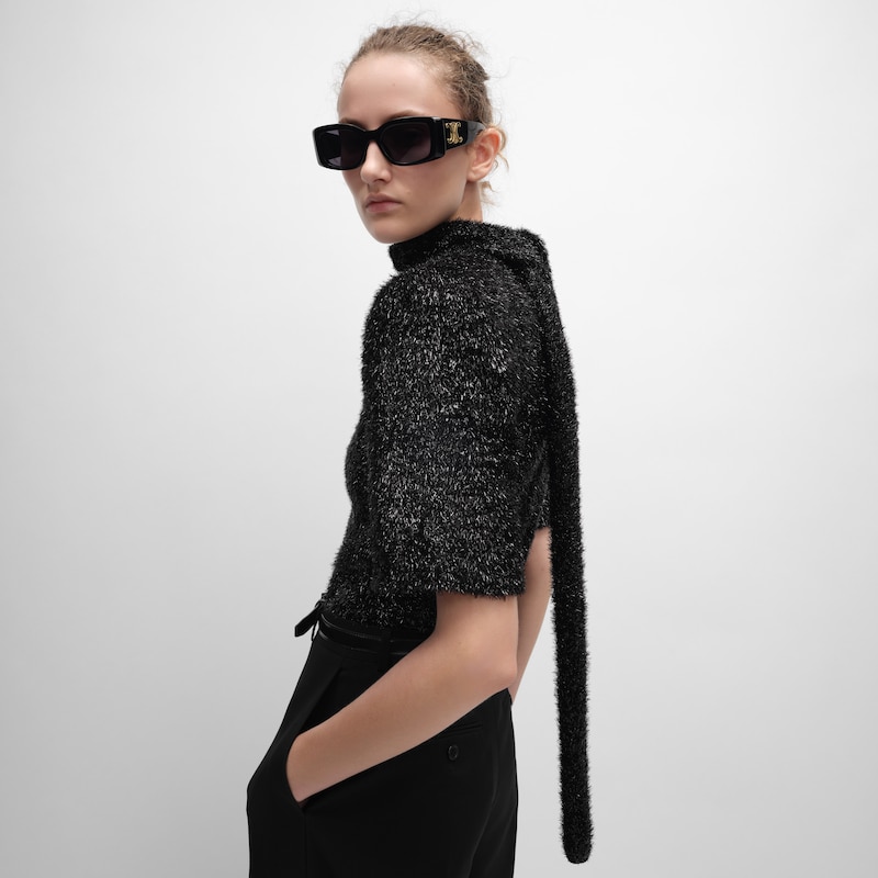 top in lurex