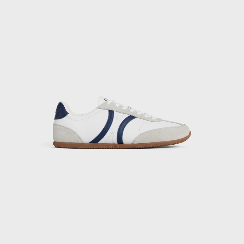 celine jogger - niedriger schnÜrsneaker aus kalbsleder veloursleder