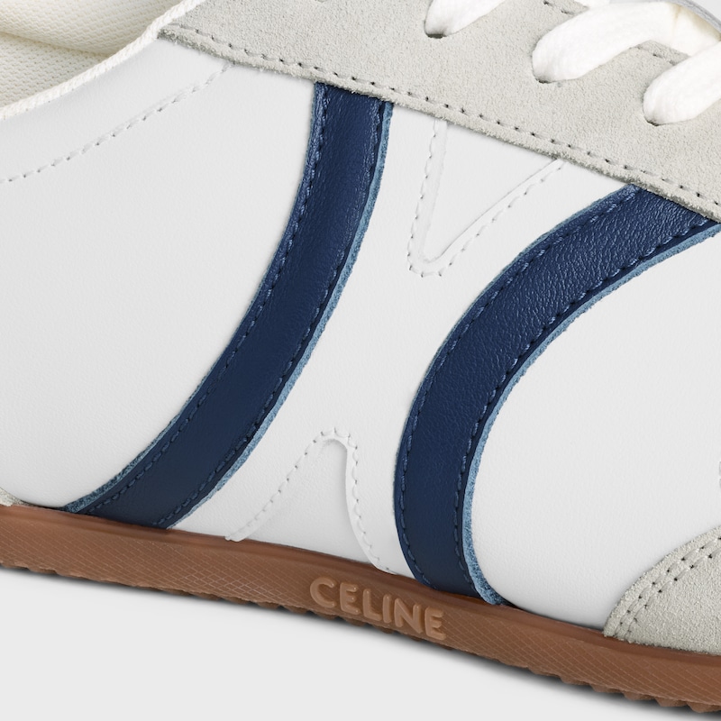 celine jogger - niedriger schnÜrsneaker aus kalbsleder veloursleder