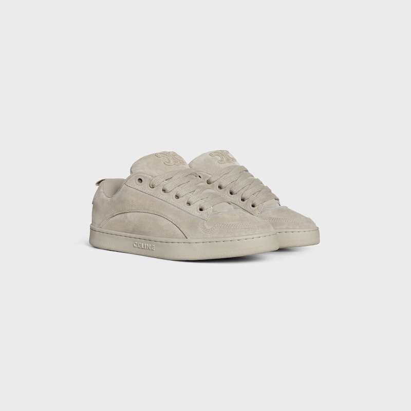 celine huntington – low-top-sneakers aus wildleder und mesh