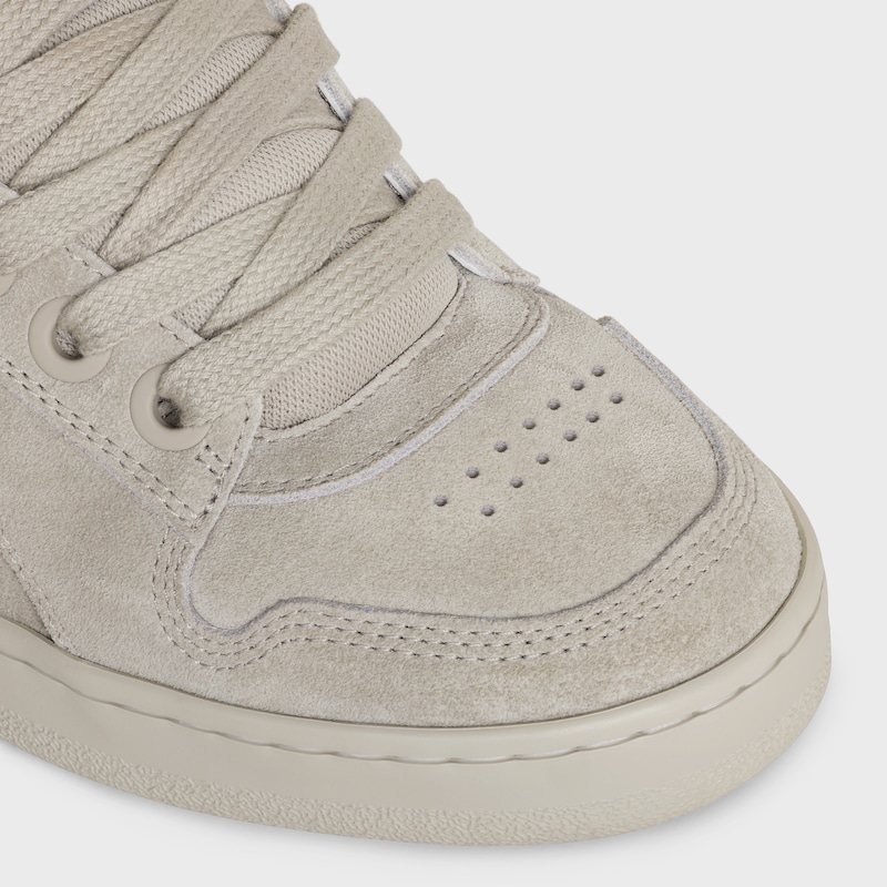 celine huntington – low-top-sneakers aus wildleder und mesh