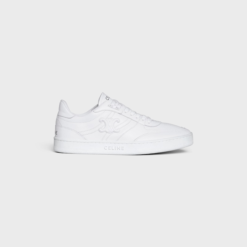 celine trainer - ct-11 low lace-up sneaker aus kalbsleder