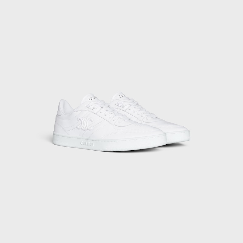 celine trainer - ct-11 low lace-up sneaker aus kalbsleder