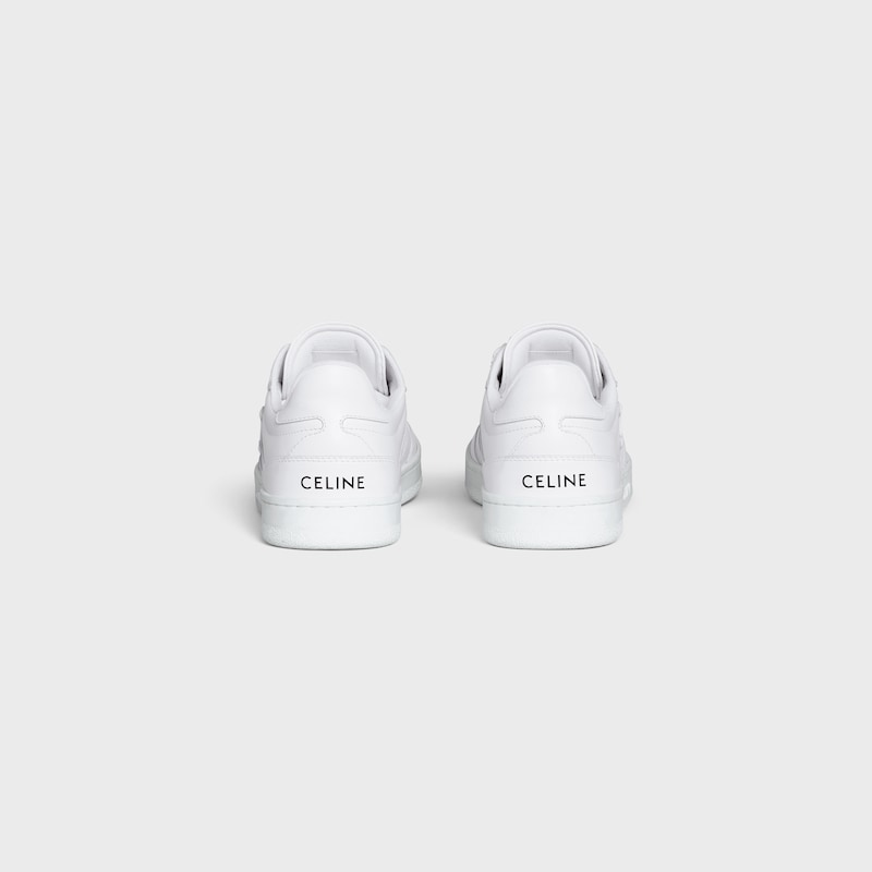 celine trainer - ct-11 low lace-up sneaker aus kalbsleder