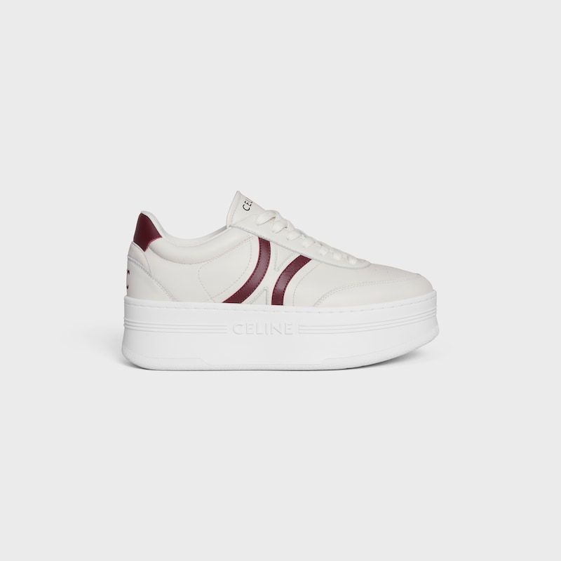 celine - block sneaker mit back triomphe und keilsohle aus kalbsleder