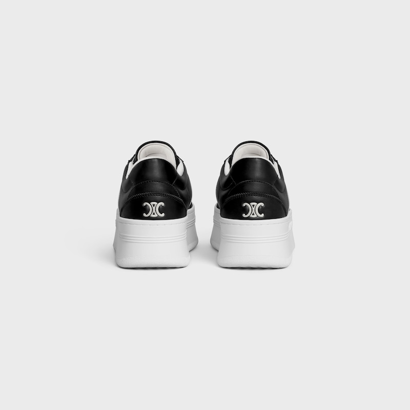 celine - block sneaker mit back triomphe und keilsohle aus kalbsleder