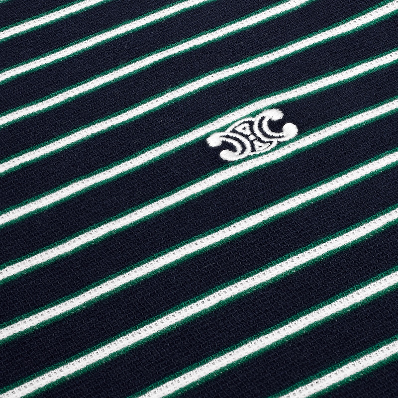 triumphe polo in gestreiftes trikot