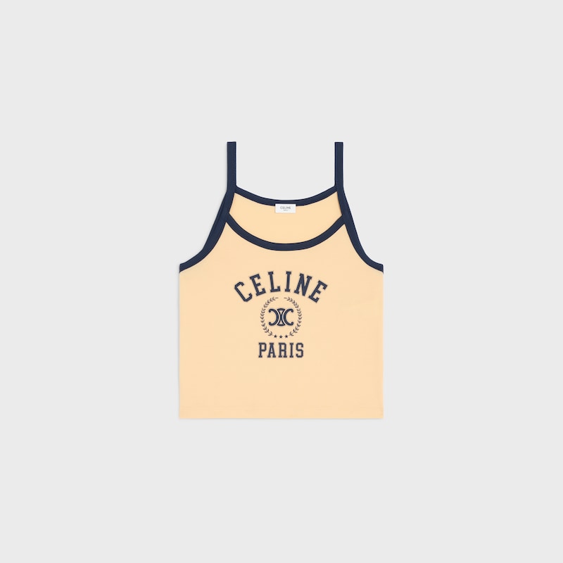 celine tanktop aus baumwolljersey
