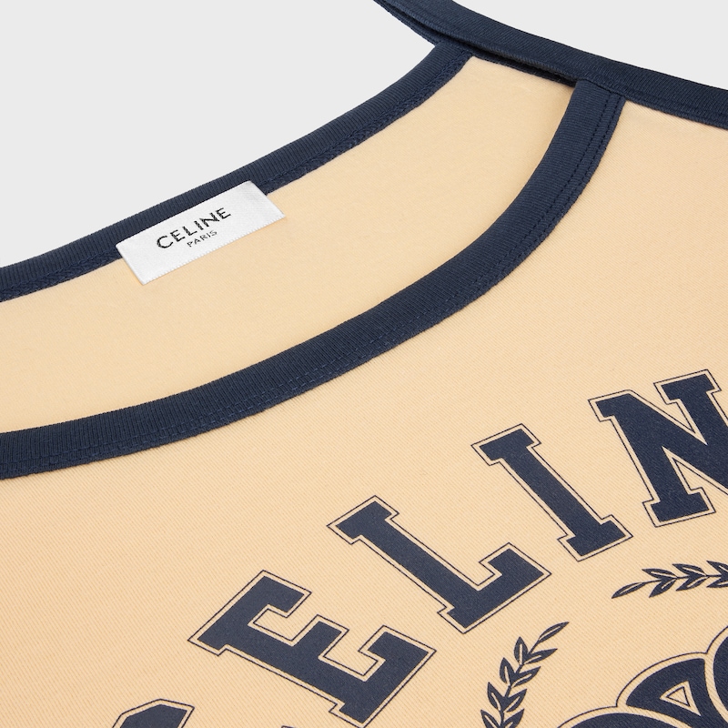 celine tanktop aus baumwolljersey