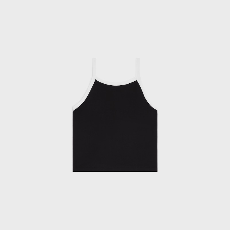 celine tanktop aus baumwolljersey