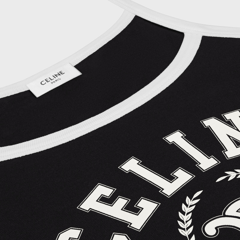 celine tanktop aus baumwolljersey