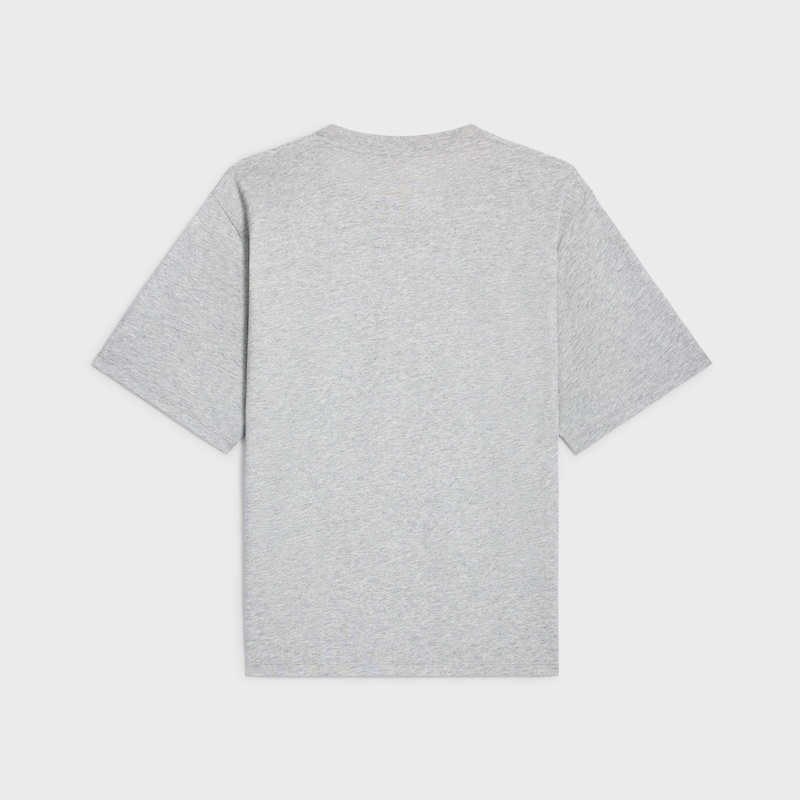 lockeres t-shirt aus baumwolljersey
