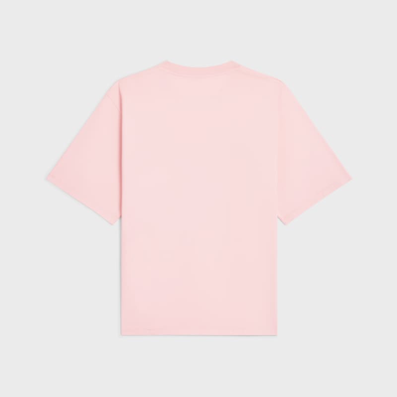 lockeres t-shirt aus baumwolljersey