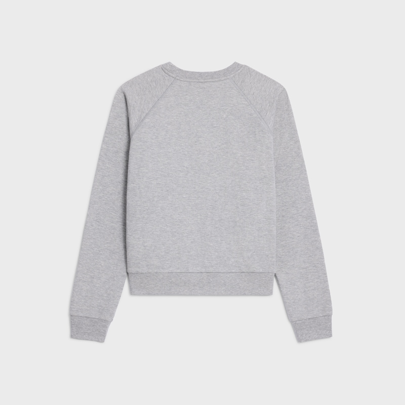 blason-sweatshirt aus kaschmir-baumwolle