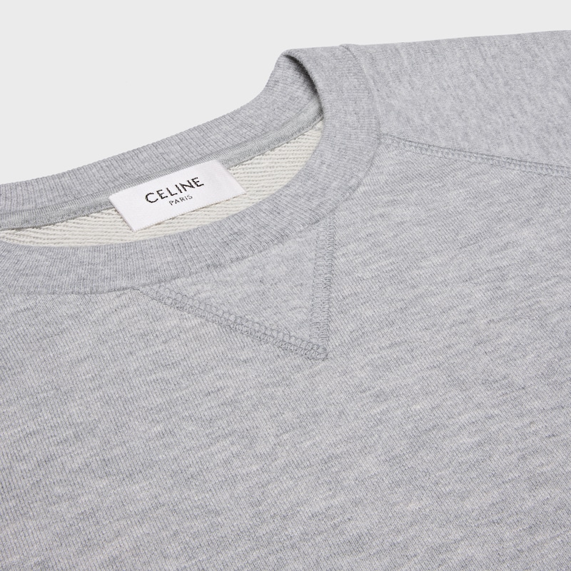blason-sweatshirt aus kaschmir-baumwolle