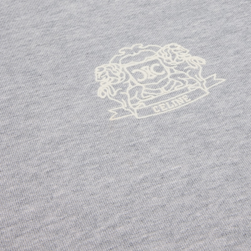 blason-sweatshirt aus kaschmir-baumwolle
