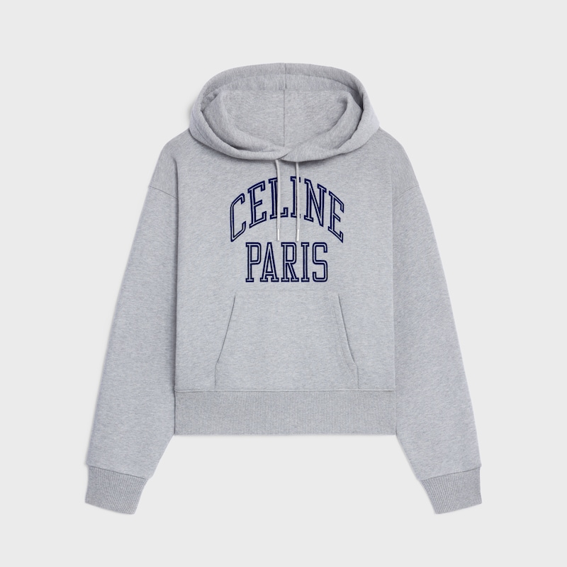 lockerer hoodie aus baumwollfleece