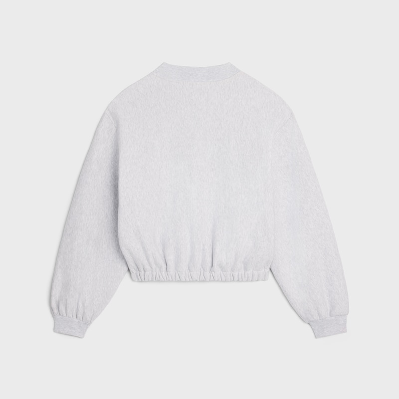 teddyjacke aus baumwollfleece