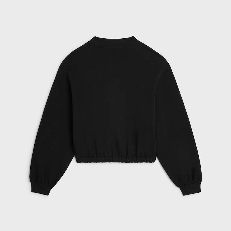 teddyjacke aus baumwollfleece