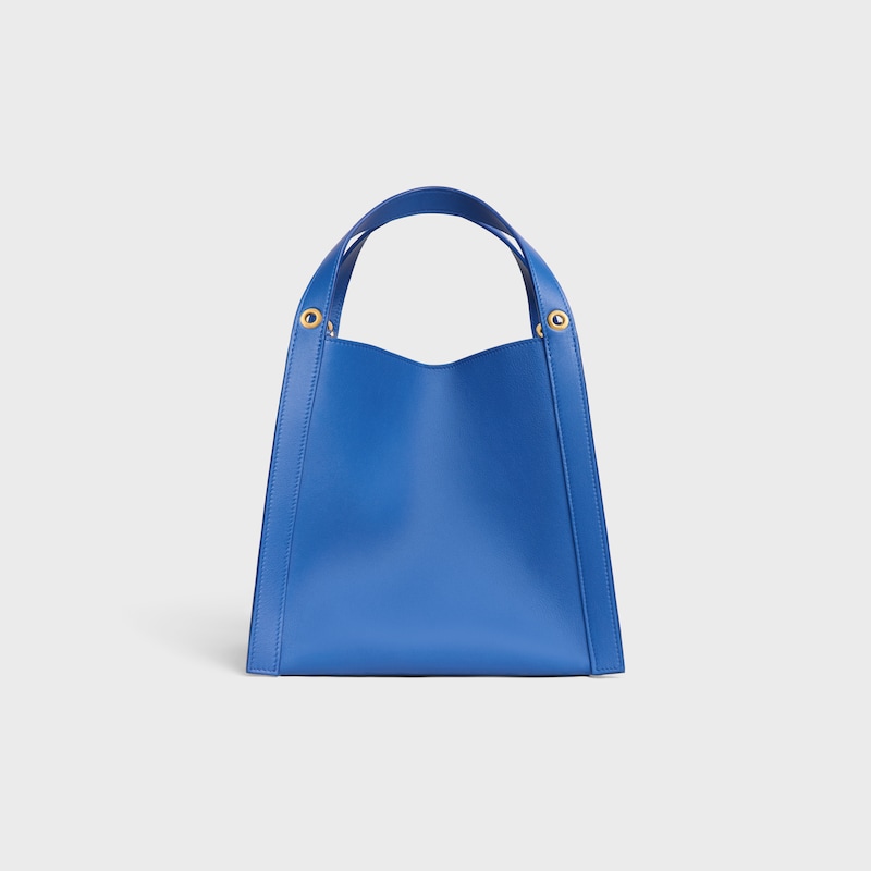 kleine cubo-tasche aus geschmacksfestem kalbsleder