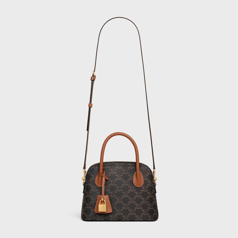 teen honorine tasche aus triomphe canvas und kalbsleder
