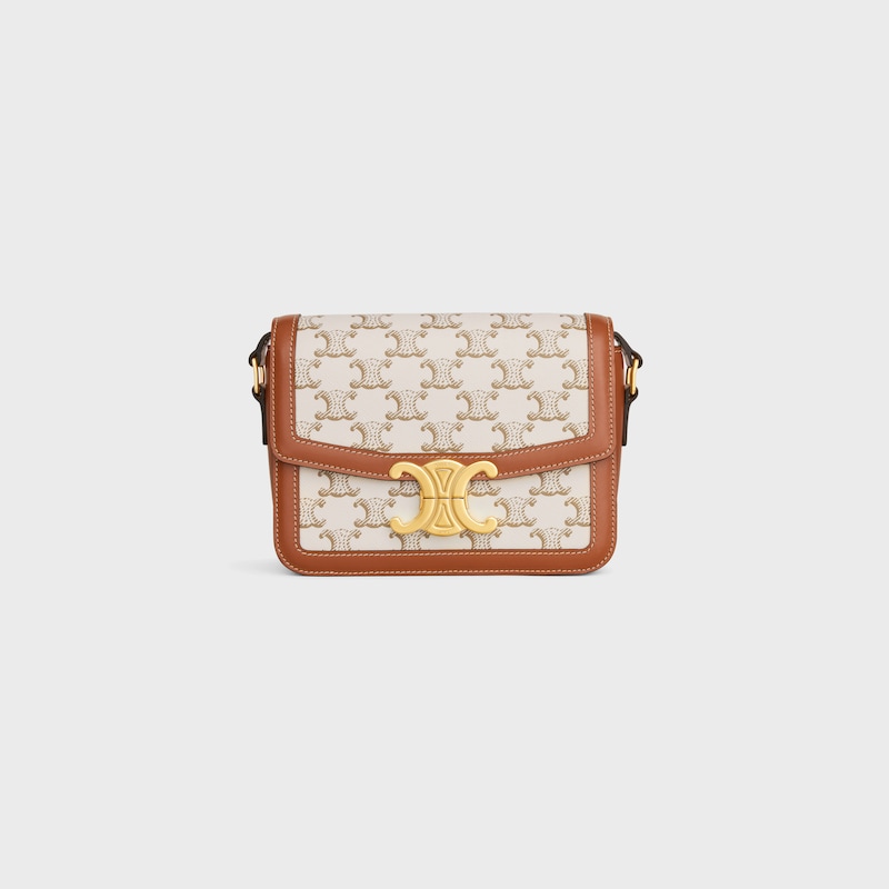 teen triomphe tasche aus triomphe canvas und kalbsleder