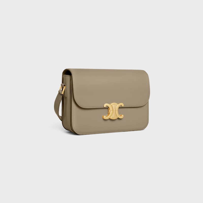 classique triomphe tasche aus glänzendem kalbsleder