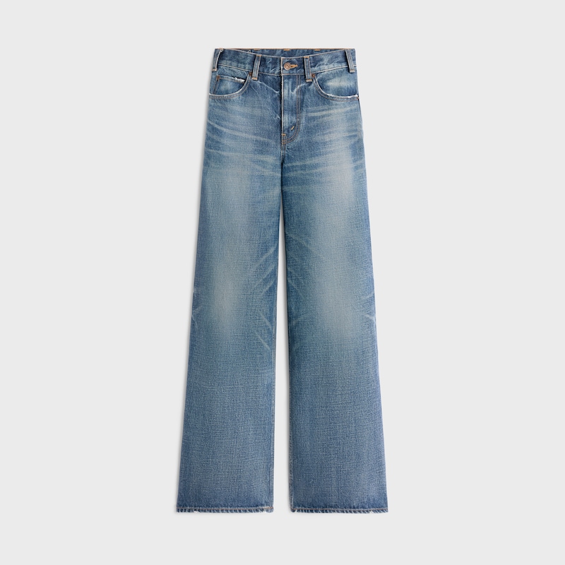 ausgestellte surf-jeans aus union wash denim