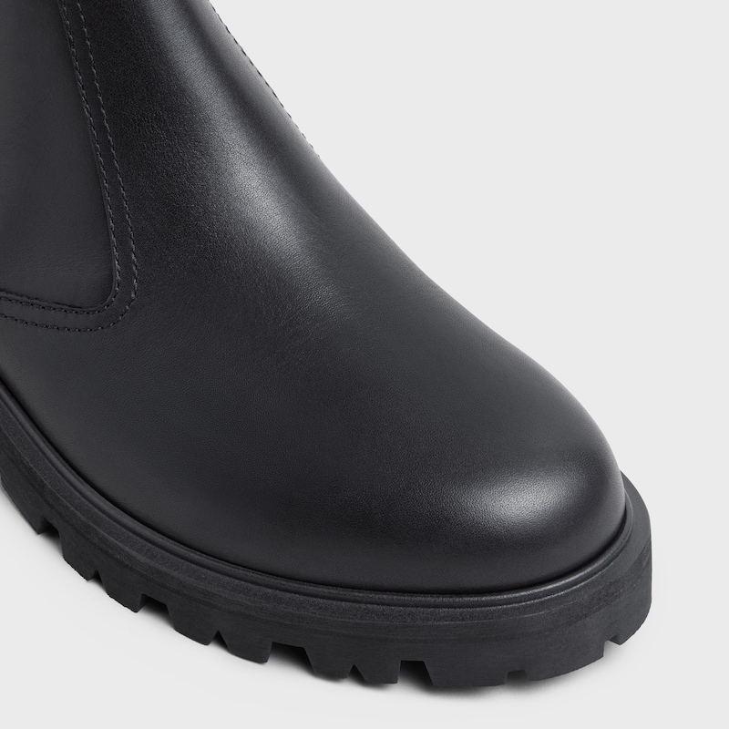 celine margaret chelsea boot in shiny bull