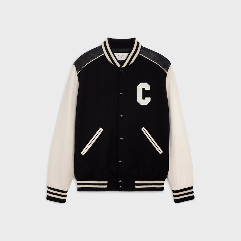 klassische teddyjacke aus strukturierter wolle