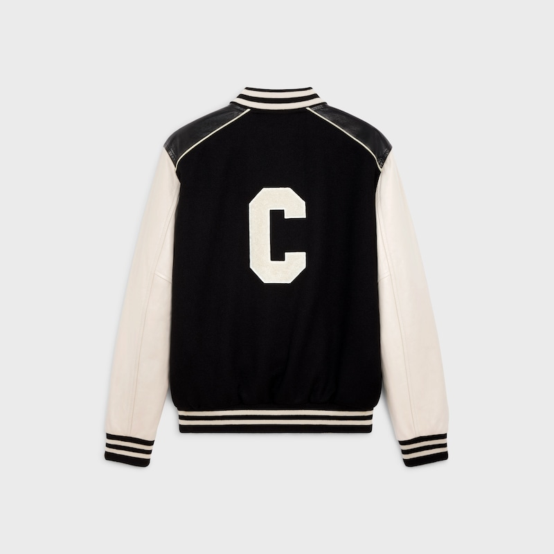 klassische teddyjacke aus strukturierter wolle