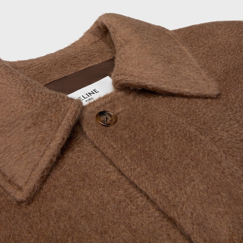 jacke aus doppelseitigem kaschmir und kamel