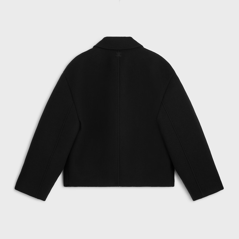 jacke aus doppelseitigem wollfilz