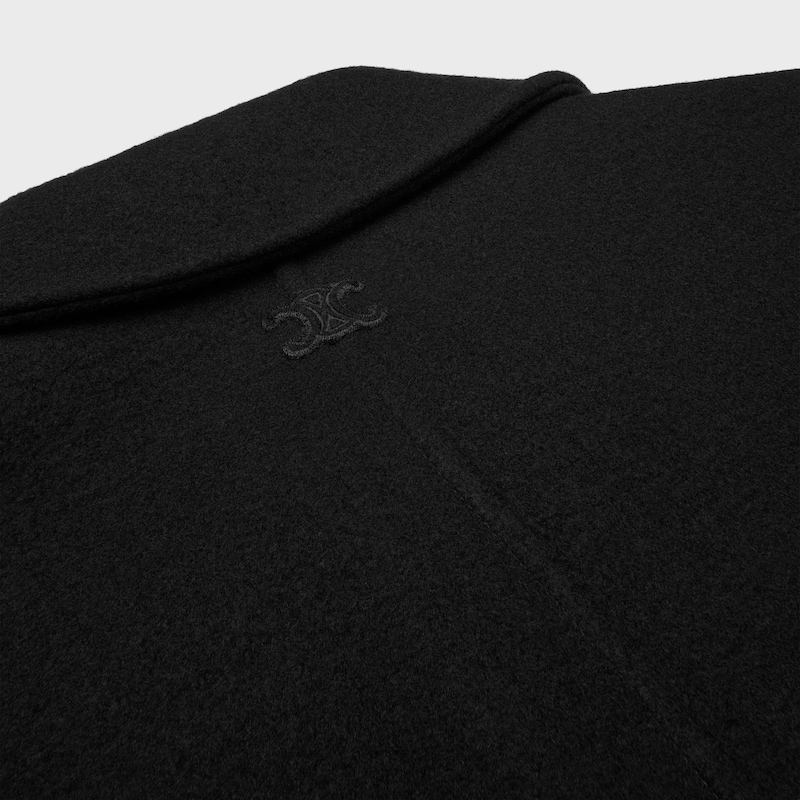 jacke aus doppelseitigem wollfilz