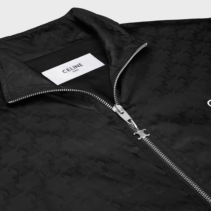 celine blousonjacke aus monogram-nylon