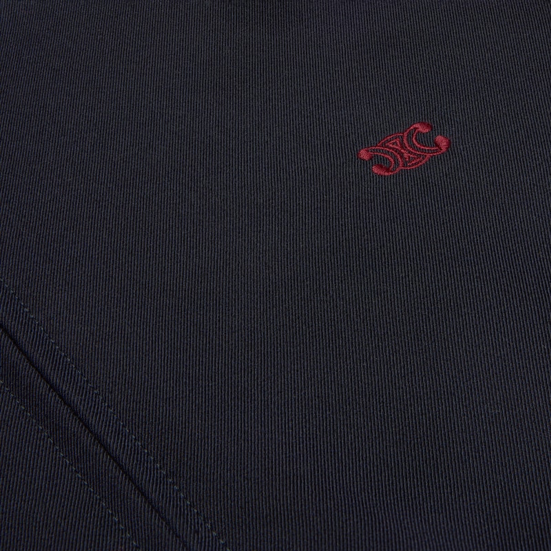 blouson aus baumwoll- und wollgabardine