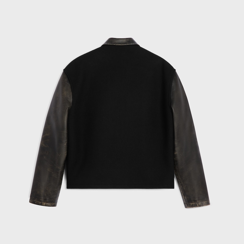 teddyjacke aus wollfilz