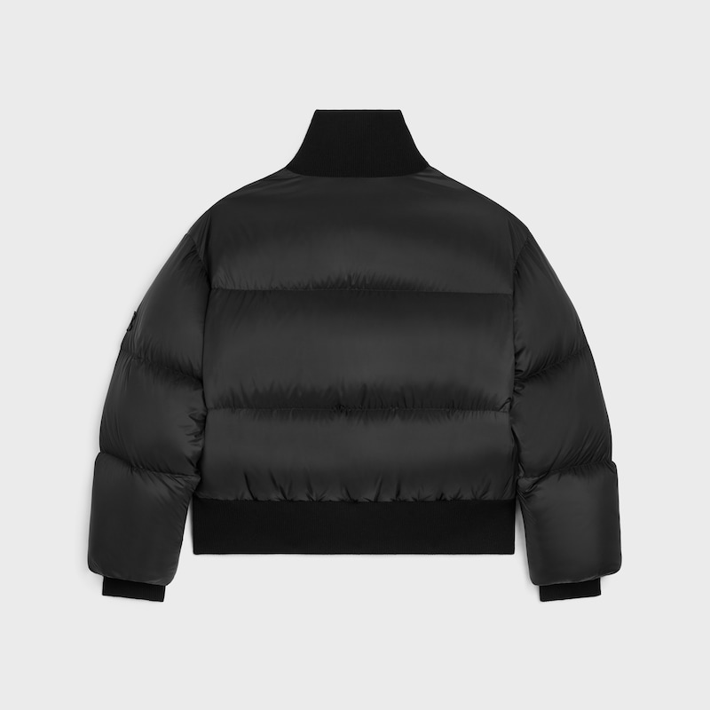 steppjacke aus leichtem nylon