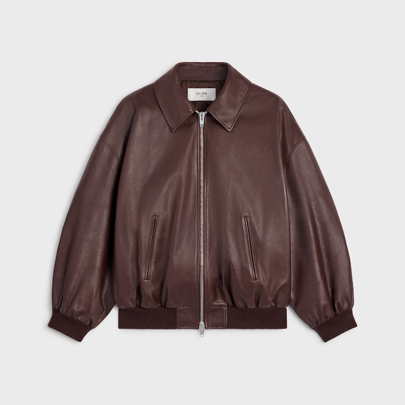 teddyjacke aus kalbsleder
