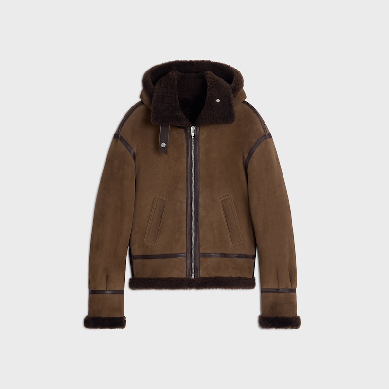 fliegerjacke aus wildleder