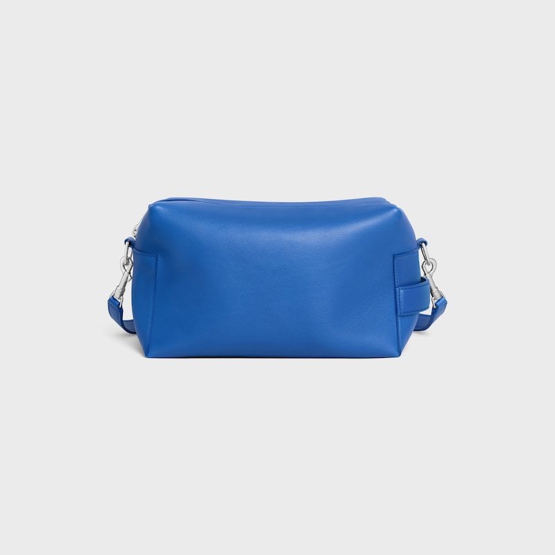 messenger-tasche zum mitnehmen aus glattem kalbsleder