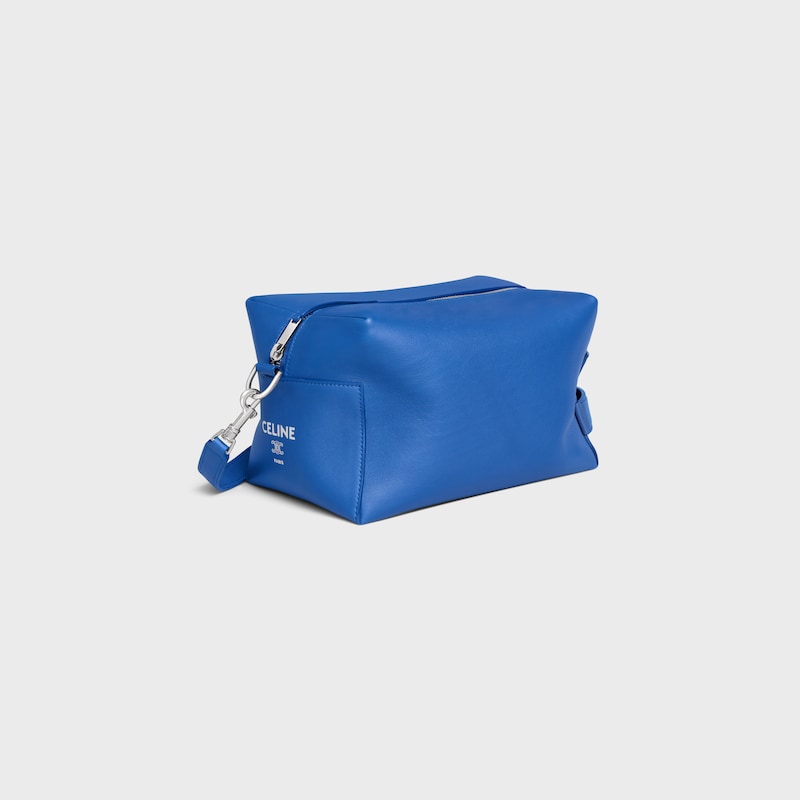 messenger-tasche zum mitnehmen aus glattem kalbsleder