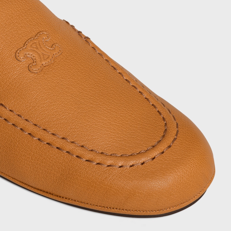 celine adam loafer mit triomphe in ziegenleder