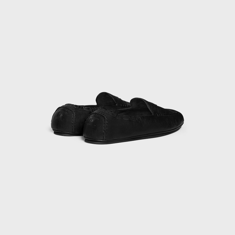 celine adam loafer mit triomphe in ziegenleder