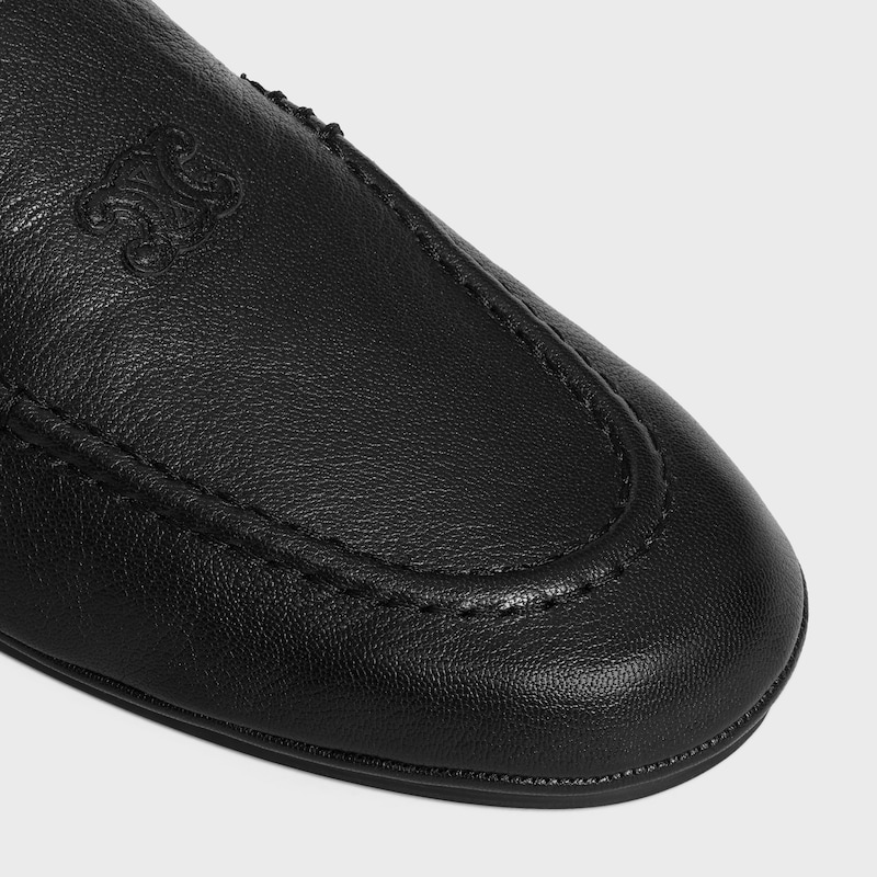 celine adam loafer mit triomphe in ziegenleder