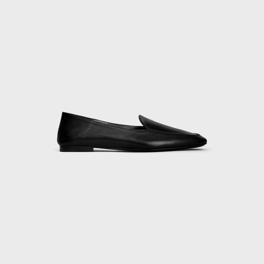 aura loafer mit triomphe in ziegenleder
